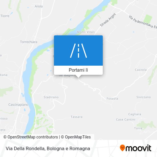 Mappa Via Della Rondella