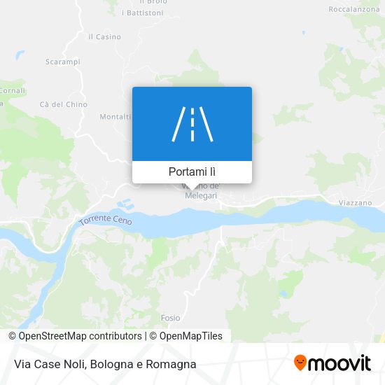 Mappa Via Case Noli