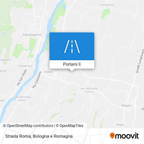 Mappa Strada Roma