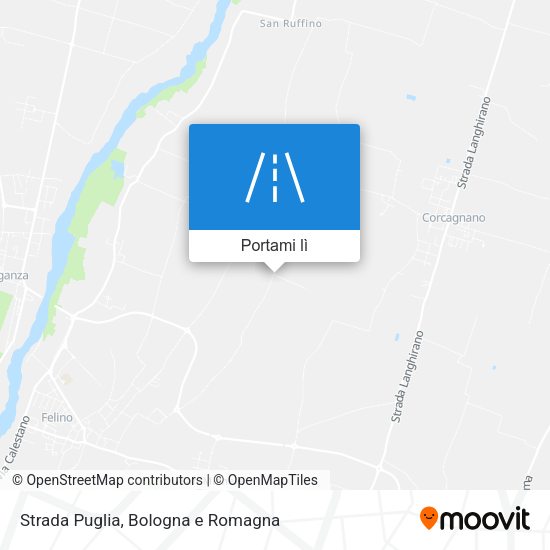 Mappa Strada Puglia