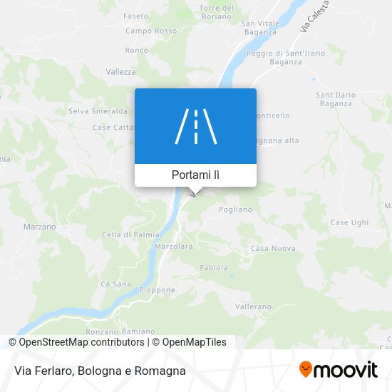 Mappa Via Ferlaro