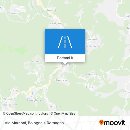 Mappa Via Marconi