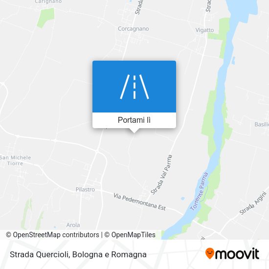 Mappa Strada Quercioli