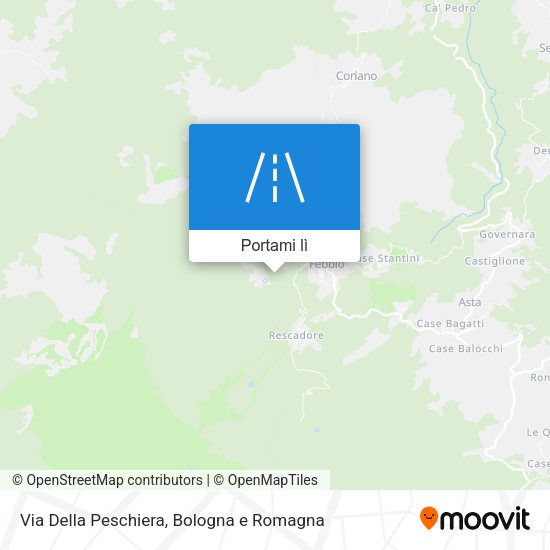 Mappa Via Della Peschiera