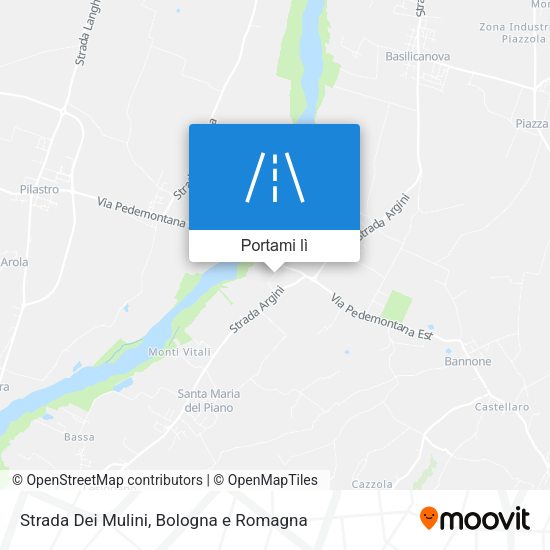 Mappa Strada Dei Mulini