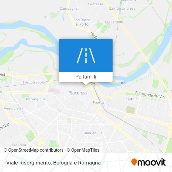 Mappa Viale Risorgimento