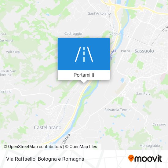 Mappa Via Raffaello