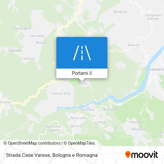 Mappa Strada Case Varese
