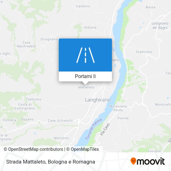 Mappa Strada Mattaleto