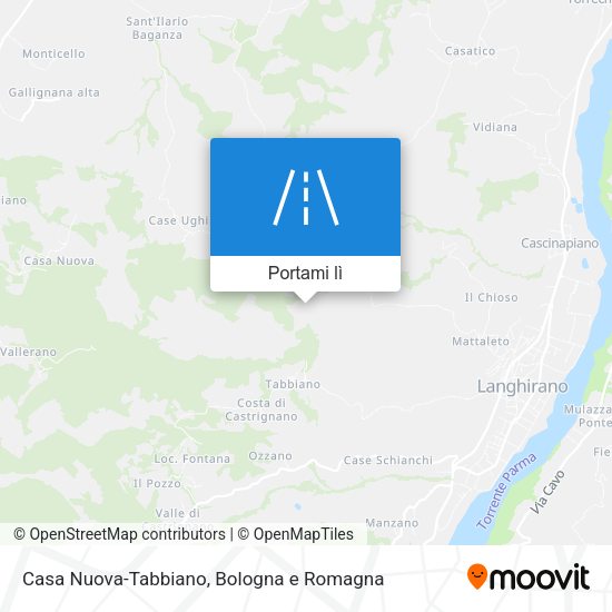 Mappa Casa Nuova-Tabbiano