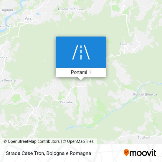 Mappa Strada Case Tron
