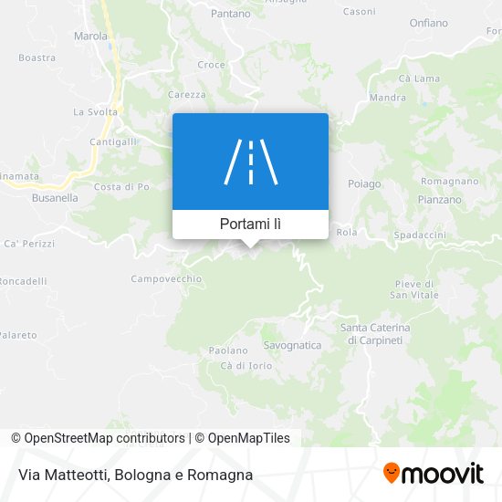 Mappa Via Matteotti