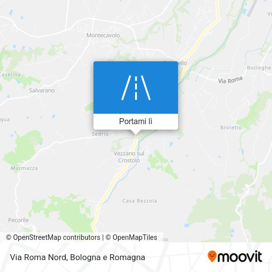 Mappa Via Roma Nord