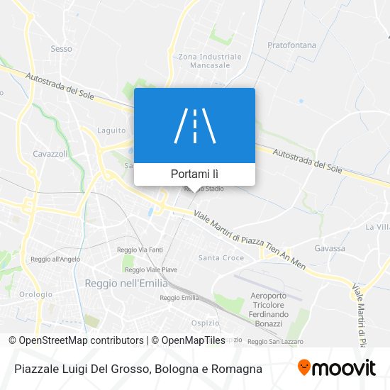 Mappa Piazzale Luigi Del Grosso