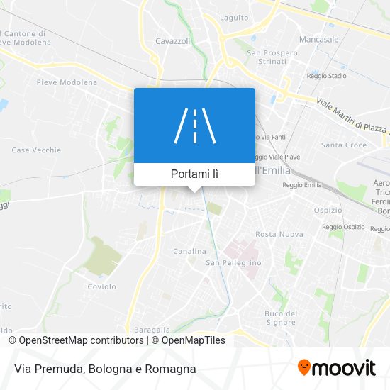 Mappa Via Premuda