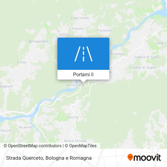 Mappa Strada Querceto
