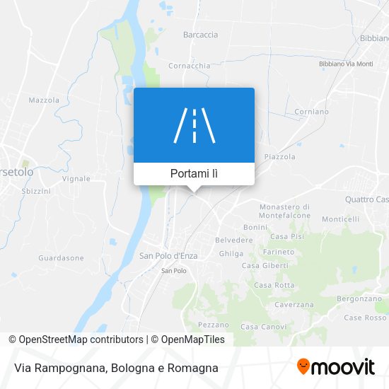 Mappa Via Rampognana