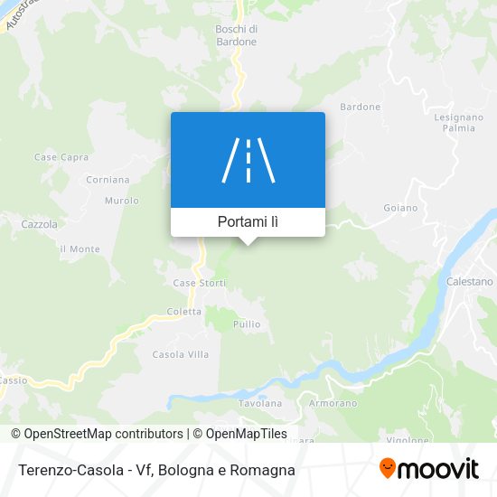 Mappa Terenzo-Casola - Vf