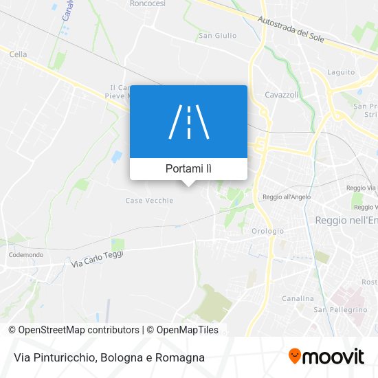Mappa Via Pinturicchio
