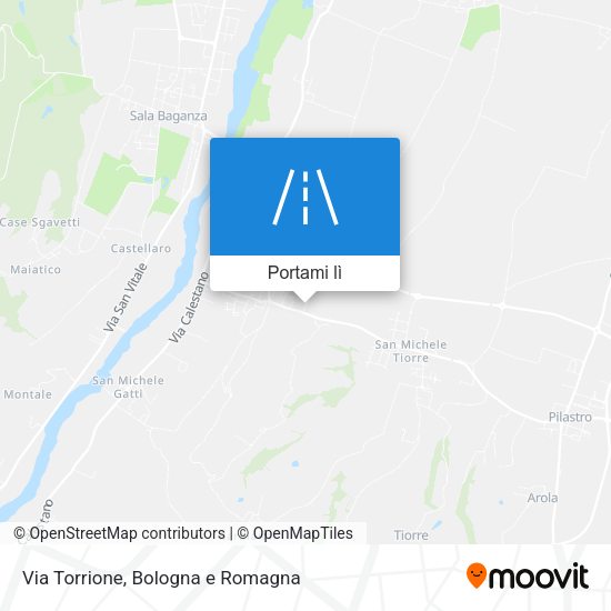 Mappa Via Torrione