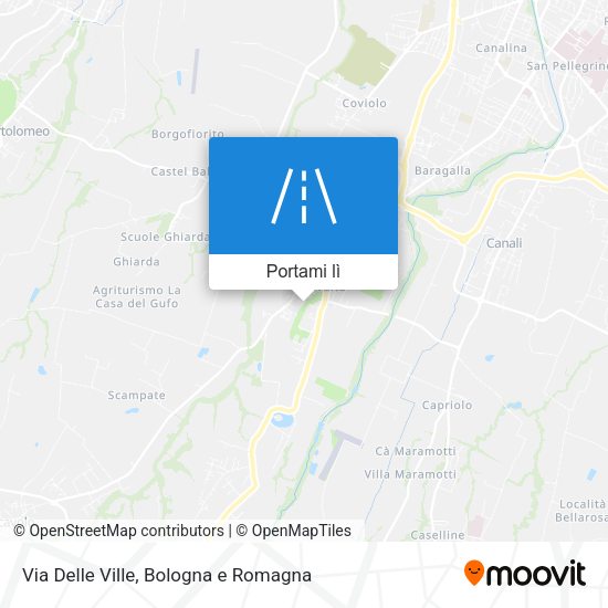 Mappa Via Delle Ville