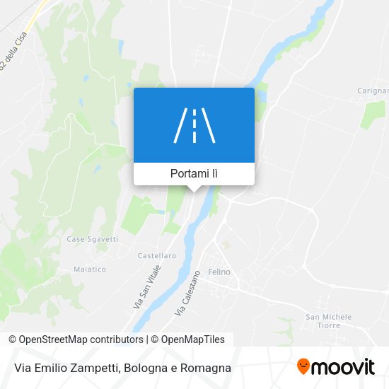Mappa Via Emilio Zampetti