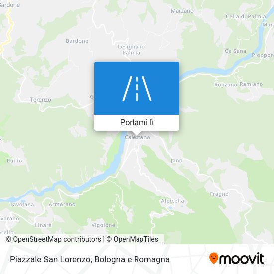 Mappa Piazzale San Lorenzo