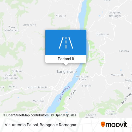 Mappa Via Antonio Pelosi