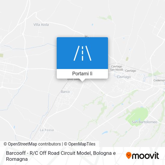 Mappa Barcooff - R / C Off Road Circuit Model