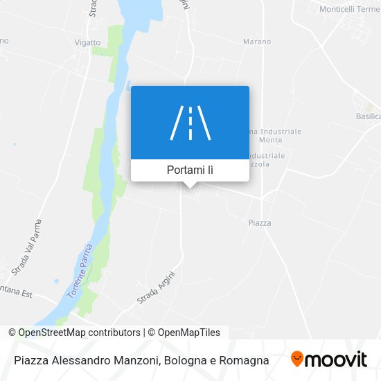 Mappa Piazza Alessandro Manzoni