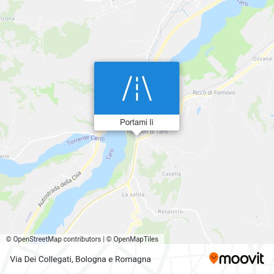Mappa Via Dei Collegati