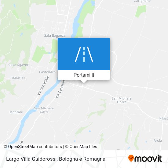 Mappa Largo Villa Guidorossi
