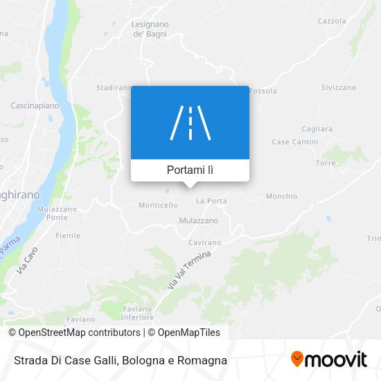 Mappa Strada Di Case Galli