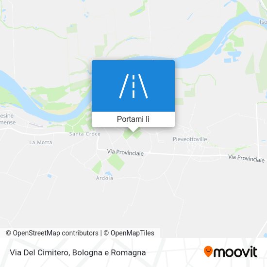 Mappa Via Del Cimitero