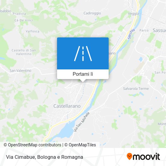 Mappa Via Cimabue