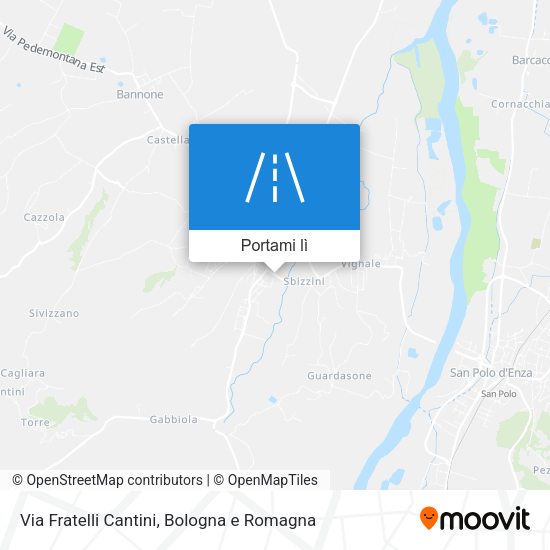 Mappa Via Fratelli Cantini
