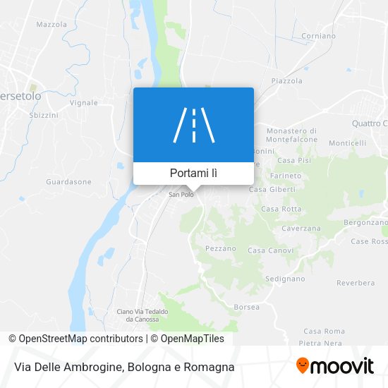 Mappa Via Delle Ambrogine
