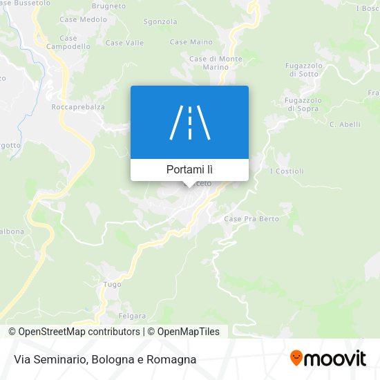 Mappa Via Seminario