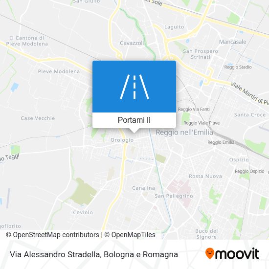 Mappa Via Alessandro Stradella