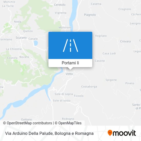 Mappa Via Arduino Della Palude