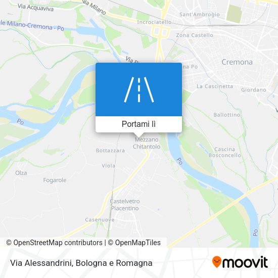 Mappa Via Alessandrini