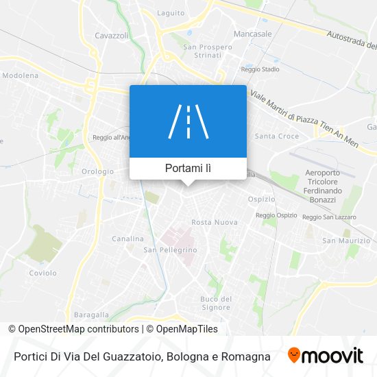 Mappa Portici Di Via Del Guazzatoio