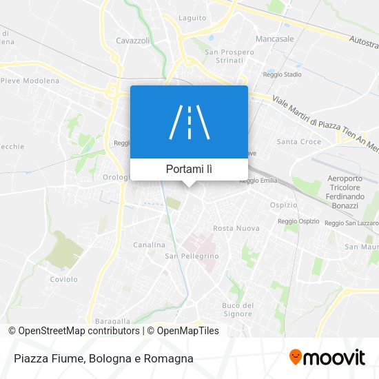 Mappa Piazza Fiume