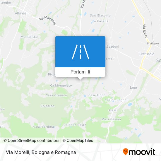 Mappa Via Morelli