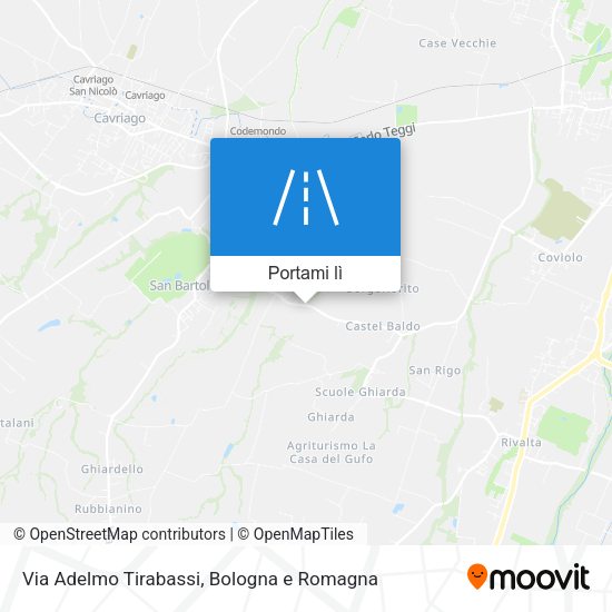 Mappa Via Adelmo Tirabassi