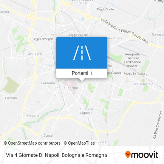 Mappa Via 4 Giornate Di Napoli
