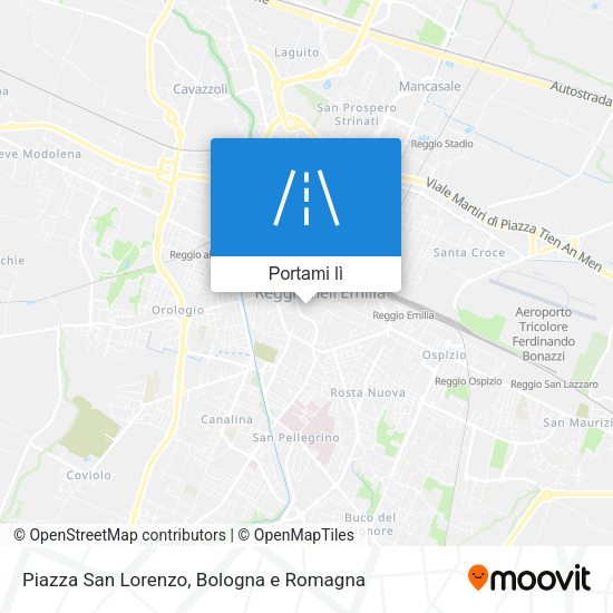 Mappa Piazza San Lorenzo