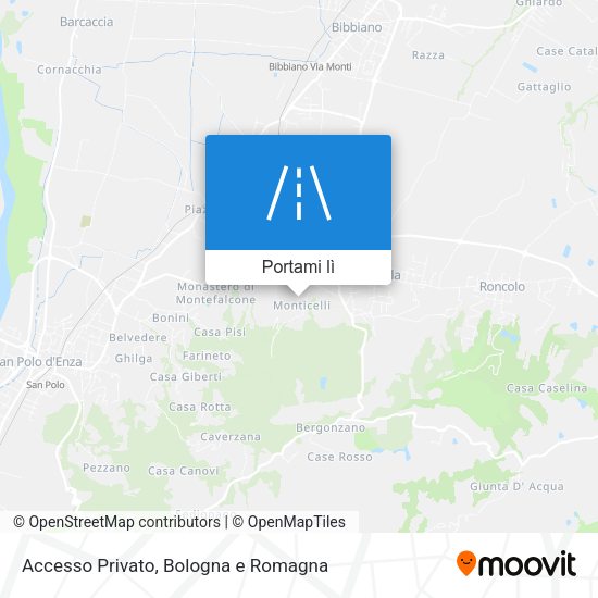 Mappa Accesso Privato
