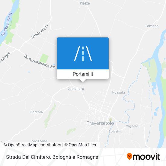 Mappa Strada Del Cimitero