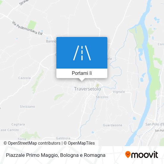 Mappa Piazzale Primo Maggio